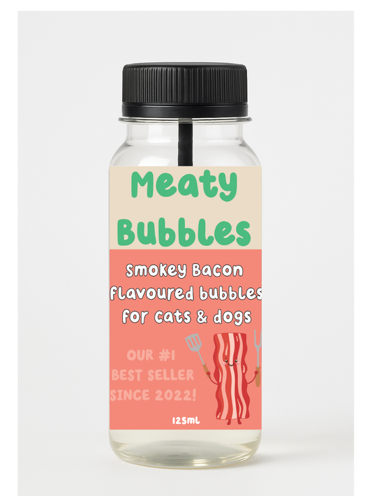 Meaty Bubbles Smokey Bacon Bubbles 125ml