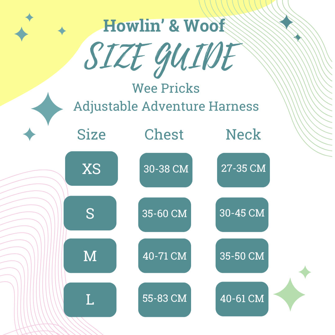 Wee Pricks - Adjustable Adventure harness